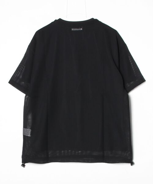TORNADO MART（トルネードマート）の「ＴＯＲＵＮＥ∴メッシュレーヤードＴシャツ（その他・メンズ・ホワイト/ブラック・M/L）」の3枚目の写真