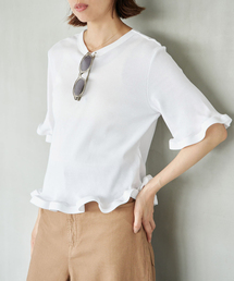 IENA | オーガニックコットン WAVE Tシャツ(Tシャツ/カットソー)
