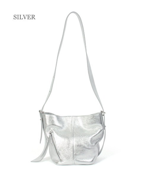 Beau're(ヴュレ)の「【BEAURE/ビュレ】バケット ショルダー Bag B-26218(ショルダーバッグ・レディース・シルバー/モカ/ブラック/ライトブルー・FREE)」の8枚目の写真