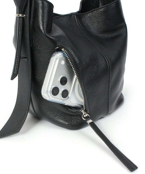 Beau're(ヴュレ)の「【BEAURE/ビュレ】バケット ショルダー Bag B-26218(ショルダーバッグ・レディース・シルバー/モカ/ブラック/ライトブルー・FREE)」の15枚目の写真
