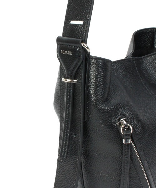 Beau're(ヴュレ)の「【BEAURE/ビュレ】バケット ショルダー Bag B-26218(ショルダーバッグ・レディース・シルバー/モカ/ブラック/ライトブルー・FREE)」の21枚目の写真