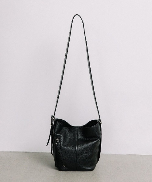 Beau're(ヴュレ)の「【BEAURE/ビュレ】バケット ショルダー Bag B-26218(ショルダーバッグ・レディース・シルバー/モカ/ブラック/ライトブルー・FREE)」の10枚目の写真