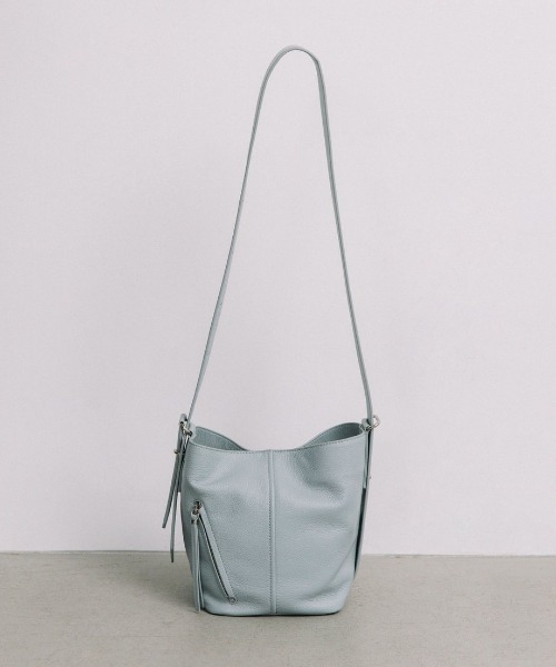 Beau're(ヴュレ)の「【BEAURE/ビュレ】バケット ショルダー Bag B-26218(ショルダーバッグ・レディース・シルバー/モカ/ブラック/ライトブルー・FREE)」の12枚目の写真