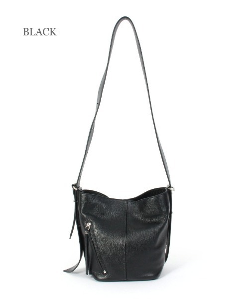 Beau're(ヴュレ)の「【BEAURE/ビュレ】バケット ショルダー Bag B-26218(ショルダーバッグ・レディース・シルバー/モカ/ブラック/ライトブルー・FREE)」の5枚目の写真