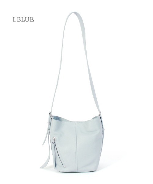 Beau're(ヴュレ)の「【BEAURE/ビュレ】バケット ショルダー Bag B-26218(ショルダーバッグ・レディース・シルバー/モカ/ブラック/ライトブルー・FREE)」の7枚目の写真