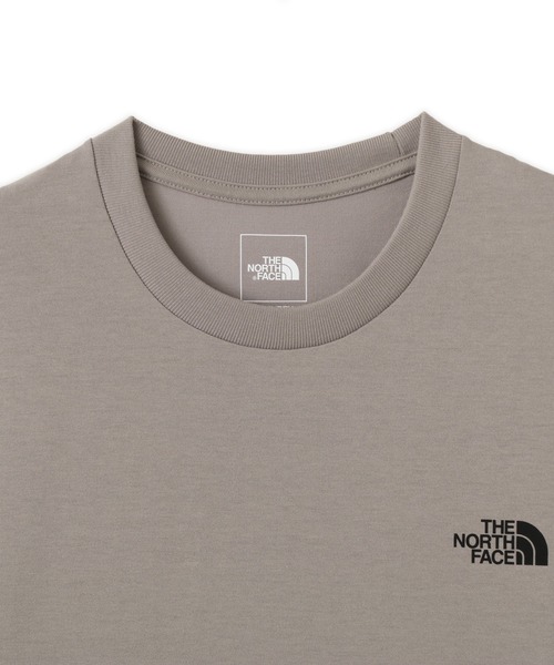 THE NORTH FACE(ザノースフェイス)の「THE NORTH FACE S/S ENTRANCE PERMISSION TEE / ザ・ノース・フェイス ショートスリーブ エントランス パーミッション ティー(Tシャツ/カットソー・メンズ・グレー・M/S/XXL/XL/L)」の2枚目の写真