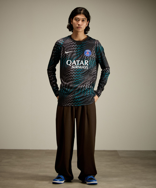 NIKE(ナイキ)の「【NIKE / ナイキ】PSG M NK DF JSY LS STAD GK(Tシャツ/カットソー・メンズ・ブラック・MEDIUM/LARGE/X-LARGE)」の6枚目の写真