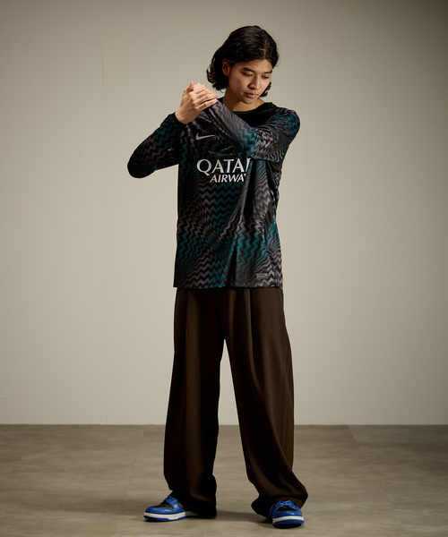NIKE(ナイキ)の「【NIKE / ナイキ】PSG M NK DF JSY LS STAD GK(Tシャツ/カットソー・メンズ・ブラック・MEDIUM/LARGE/X-LARGE)」の7枚目の写真