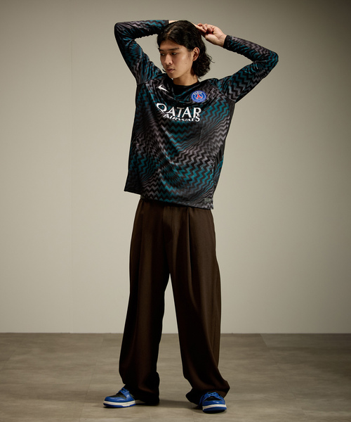 NIKE(ナイキ)の「【NIKE / ナイキ】PSG M NK DF JSY LS STAD GK(Tシャツ/カットソー・メンズ・ブラック・MEDIUM/LARGE/X-LARGE)」の8枚目の写真