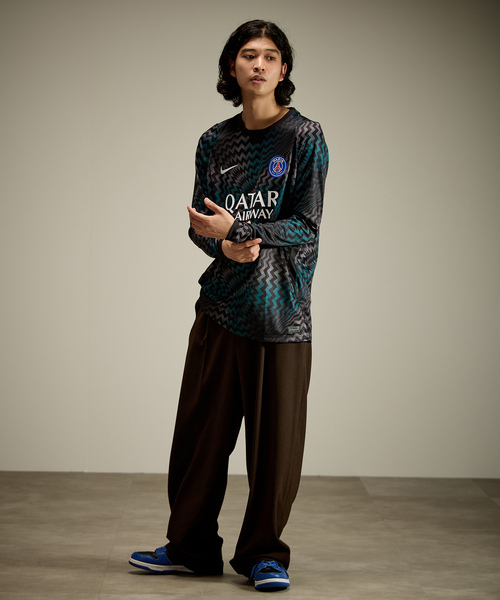 NIKE(ナイキ)の「【NIKE / ナイキ】PSG M NK DF JSY LS STAD GK(Tシャツ/カットソー・メンズ・ブラック・MEDIUM/LARGE/X-LARGE)」の13枚目の写真
