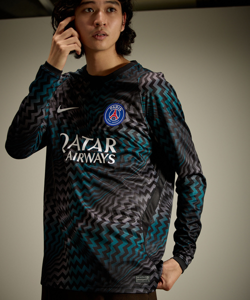 NIKE(ナイキ)の「【NIKE / ナイキ】PSG M NK DF JSY LS STAD GK(Tシャツ/カットソー・メンズ・ブラック・MEDIUM/LARGE/X-LARGE)」の17枚目の写真
