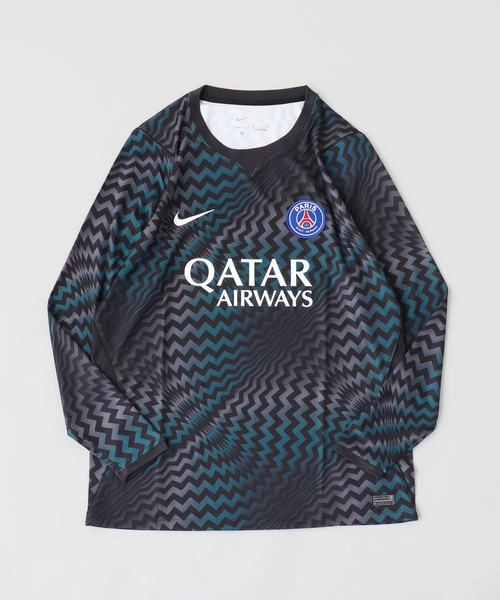 NIKE(ナイキ)の「【NIKE / ナイキ】PSG M NK DF JSY LS STAD GK(Tシャツ/カットソー・メンズ・ブラック・MEDIUM/LARGE/X-LARGE)」の3枚目の写真