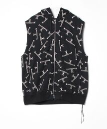 MMW SLEEVELESS HOODIE