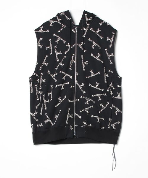 mastermind JAPAN(マスターマインド)の「MMW SLEEVELESS HOODIE(パーカー・メンズ・ブラック・XL)」の1枚目の写真