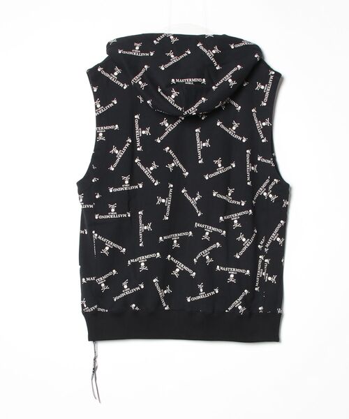 mastermind JAPAN(マスターマインド)の「MMW SLEEVELESS HOODIE(パーカー・メンズ・ブラック・XL)」の2枚目の写真