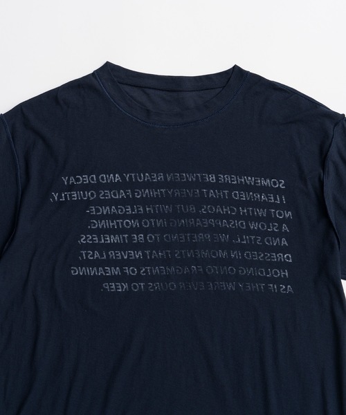 PRANK PROJECT(プランクプロジェクト)の「テキストプリントT / Text Print T-shirt(Tシャツ/カットソー・レディース・ホワイト/ライトグレー/ネイビー/ピンク・FREE)」の21枚目の写真