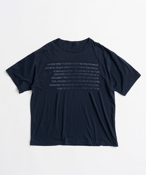 PRANK PROJECT(プランクプロジェクト)の「テキストプリントT / Text Print T-shirt(Tシャツ/カットソー・レディース・ホワイト/ライトグレー/ネイビー/ピンク・FREE)」の19枚目の写真