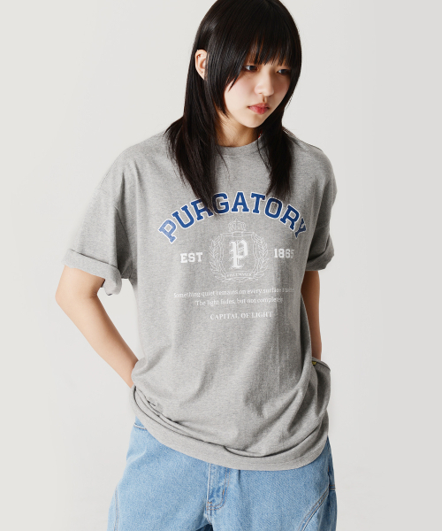 PIECEMAKER(ピースメーカー)の「パガトリクラウン 半袖Tシャツ (グレー)(Tシャツ/カットソー・レディース・その他・LARGE/MEDIUM)」の1枚目の写真