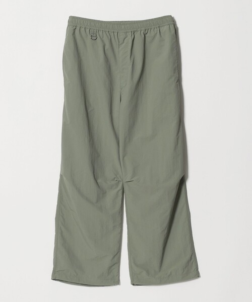 green label relaxing(グリーンレーベルリラクシング)の「【別注/WEB限定】<3/2 WORKS>GLR サプレックスナイロン トレーニング パンツ(その他パンツ・メンズ・オリーブ/ブラック・S/M/L/XL)」の2枚目の写真