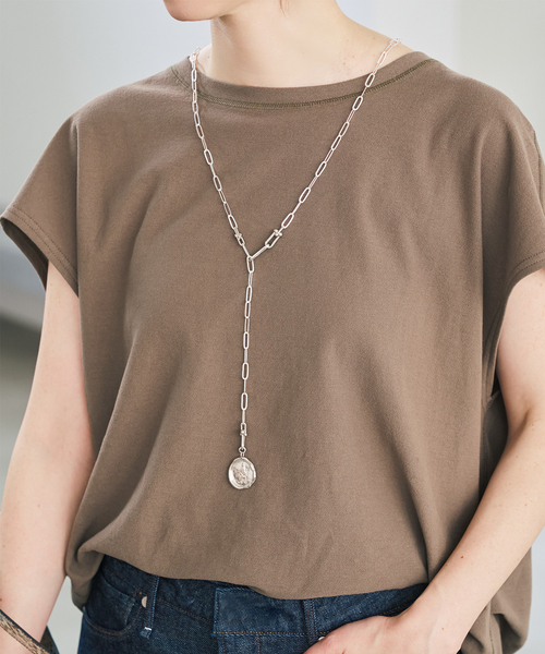 Spick & Span(スピックアンドスパン)の「《別注》EO for SS 2WAY ロングネックレス(ネックレス・レディース・シルバー・FREE)」の1枚目の写真