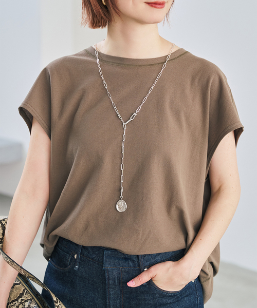 Spick & Span(スピックアンドスパン)の「《別注》EO for SS 2WAY ロングネックレス(ネックレス・レディース・シルバー・FREE)」の2枚目の写真