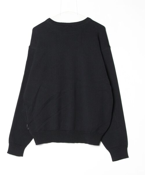 WILD THINGS(ワイルドシングス)の「ファーニット ガゼットクルー│FIR-KNIT GUSSET CREW(ニット/セーター・メンズ・ベージュ/グレー/ブラック・S/M/L/XL)」の6枚目の写真