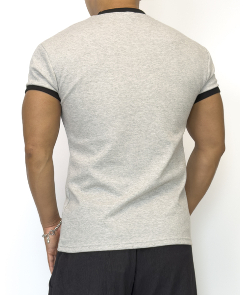 PACIENCIA(パシエンシア)の「クラシックリングマッスルフィット半袖 MELANGE GREY(Tシャツ/カットソー・メンズ・その他・LARGE/X-LARGE/XX-LARGE)」の8枚目の写真