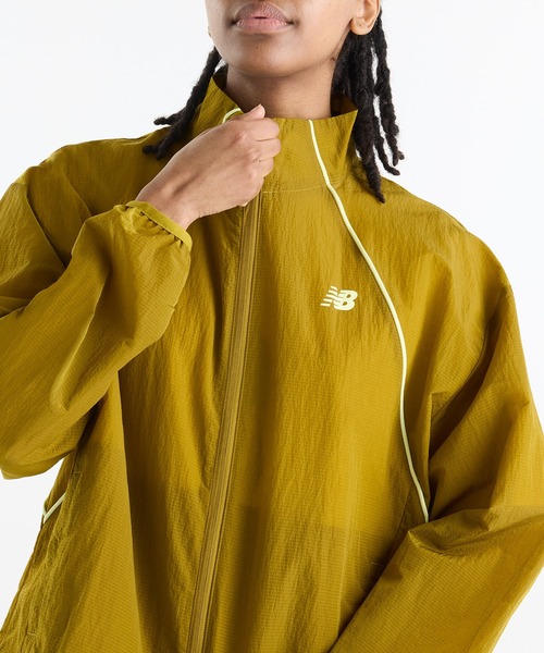 NEW BALANCE(ニューバランス)の「スポーツレガシージャケット(ナイロンジャケット・レディース・スミクロ・SMALL/MEDIUM/LARGE/X-LARGE)」の8枚目の写真