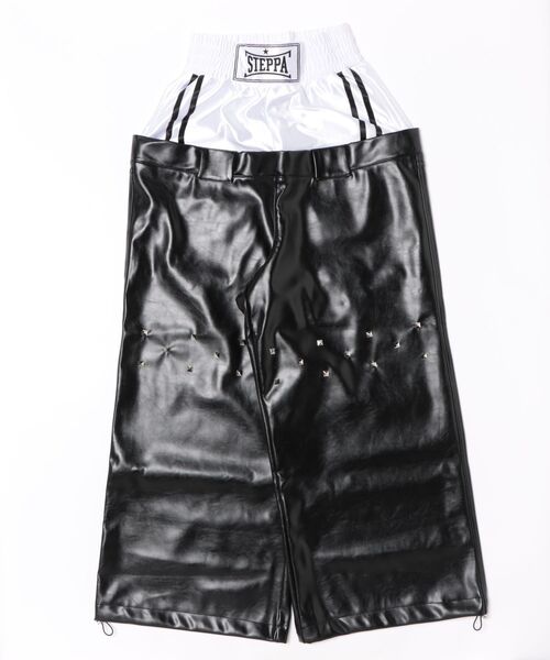 L.H.P(エルエイチピー)の「STEPPA/ステッパ/BOXER LAYERD PANTS(その他パンツ・レディース・ブラック・F)」の1枚目の写真