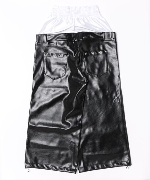 L.H.P(エルエイチピー)の「STEPPA/ステッパ/BOXER LAYERD PANTS(その他パンツ・レディース・ブラック・F)」の2枚目の写真