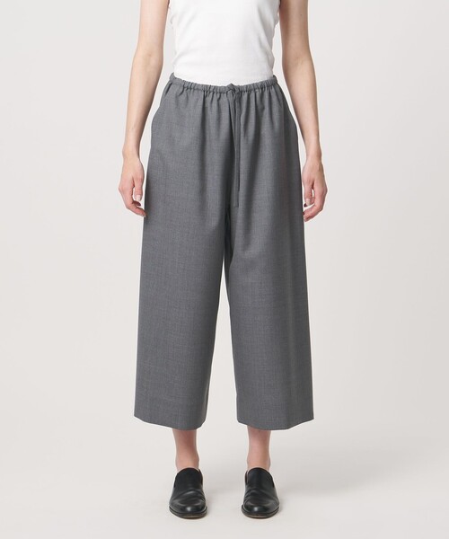 LOEFF(ロエフ)の「<LOEFF>トロピカルウール ガウチョパンツ(その他パンツ・レディース・ネイビー/グレー系・1/0)」の9枚目の写真