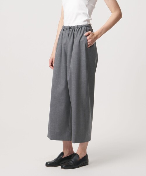 LOEFF(ロエフ)の「<LOEFF>トロピカルウール ガウチョパンツ(その他パンツ・レディース・ネイビー/グレー系・1/0)」の10枚目の写真