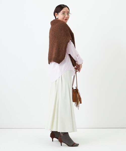 NOLLEY’S(ノーリーズ)の「ウォッシャブルソフトボウタイシャツ(シャツ/ブラウス・レディース・ホワイト/ベビーピンク/ブルー系その他3・FREE)」の9枚目の写真