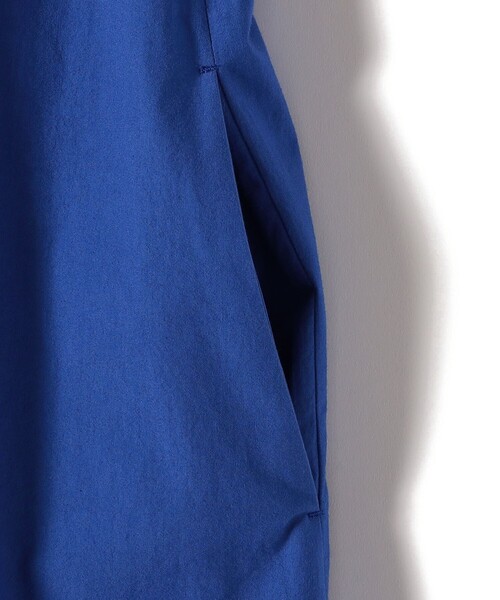 SHIPS(シップス)の「SHIPS Primary Navy Label:〈手洗い可能〉近江晒 フレア キャミ ワンピース(ワンピース・レディース・ブラック/ブルー・ONE SIZE)」の7枚目の写真