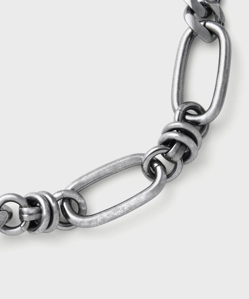 Paul Smith(ポールスミス)の「“Vintage Mixed Chain” ブレスレット【260928 240】(ブレスレット・メンズ・シルバー・FREE)」の3枚目の写真