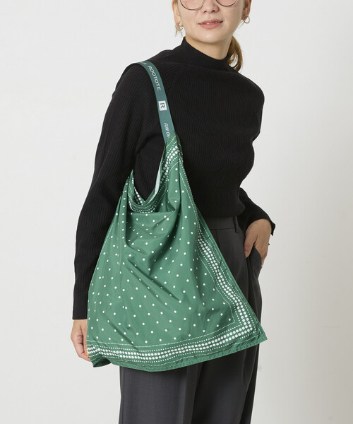 ROOTOTE(ルートート)の「ROOTOTE/ルートート SC.TABLO50.カラーーA スカーフバック(ショルダーバッグ・レディース・レッド/ブルー/ブラック/グリーン・ONE SIZE)」の6枚目の写真