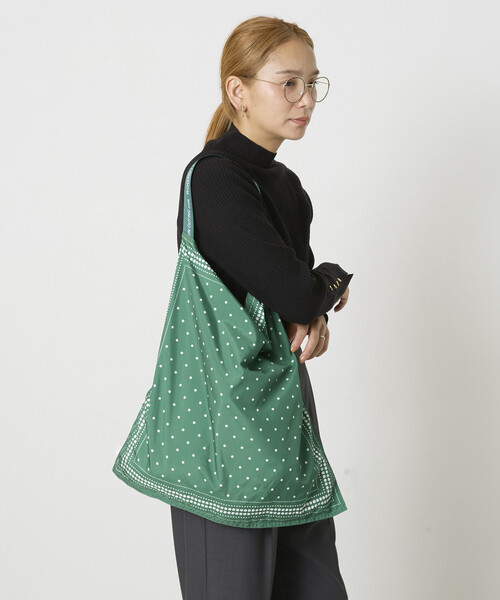 ROOTOTE(ルートート)の「ROOTOTE/ルートート SC.TABLO50.カラーーA スカーフバック(ショルダーバッグ・レディース・レッド/ブルー/ブラック/グリーン・ONE SIZE)」の9枚目の写真