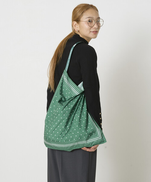 ROOTOTE(ルートート)の「ROOTOTE/ルートート SC.TABLO50.カラーーA スカーフバック(ショルダーバッグ・レディース・レッド/ブルー/ブラック/グリーン・ONE SIZE)」の11枚目の写真
