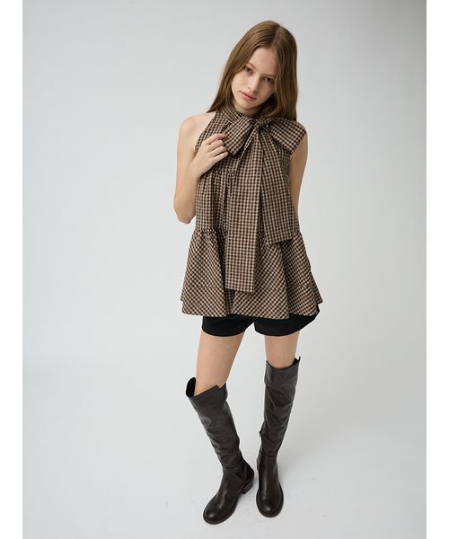 LILY BROWN（リリーブラウン）の「バリエーションマイクロショートパンツ（その他パンツ・レディース・ブラウン/ブラック/グレー/グレイッシュベージュ・1/0）」の13枚目の写真