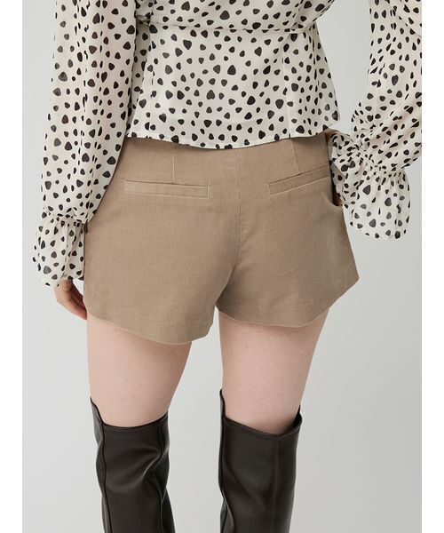 LILY BROWN（リリーブラウン）の「バリエーションマイクロショートパンツ（その他パンツ・レディース・ブラウン/ブラック/グレー/グレイッシュベージュ・1/0）」の16枚目の写真