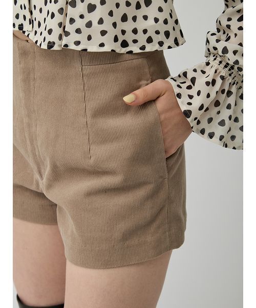 LILY BROWN（リリーブラウン）の「バリエーションマイクロショートパンツ（その他パンツ・レディース・ブラウン/ブラック/グレー/グレイッシュベージュ・1/0）」の19枚目の写真