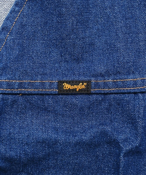 Wrangler(ラングラー)の「Wrangler(ラングラー)カウボーイカット デニムベスト / UNLINED DENIM VEST(ベスト・メンズ・インディゴブルー・S/L/M)」の6枚目の写真