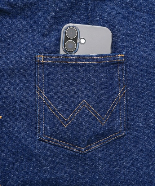 Wrangler(ラングラー)の「Wrangler(ラングラー)カウボーイカット デニムベスト / UNLINED DENIM VEST(ベスト・メンズ・インディゴブルー・S/L/M)」の7枚目の写真