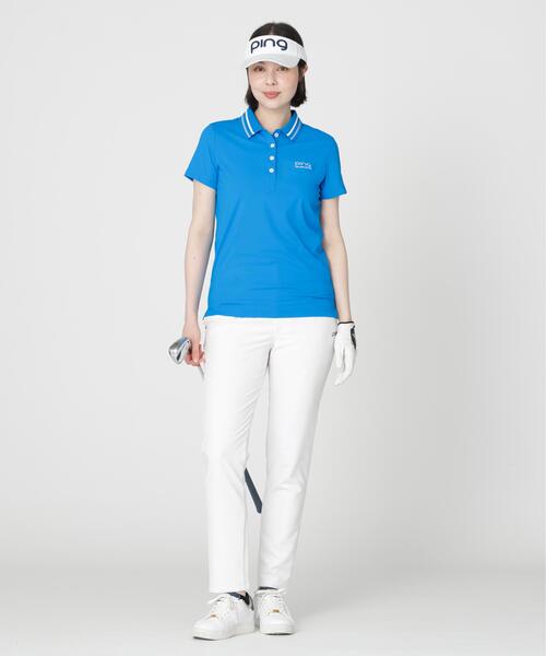 PING(ピン)の「【PING APPAREL】ライン衿半袖ポロシャツ (LADIES)(ポロシャツ・レディース・グレー/ブラック/ブルー・S/L/M)」の18枚目の写真