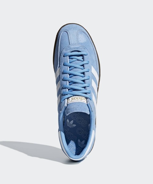 adidas（アディダス）の「ハンドボール スペツィアル [Handball Spezial Shoes] スニーカー / アディダスオリジナルス adidas Originals（スニーカー・メンズ・ライトブルー・22.5cm/23.5cm/24.5cm/25.5cm/26.5cm/27.5cm/28.5cm/29.5cm/30.0cm/23.0cm/24.0cm/25.0cm/26.0cm/27.0cm/28.0cm/29.0cm/22.0cm）」の3枚目の写真