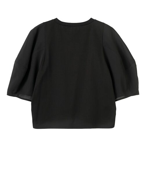 LANVIN en Bleu(ランバンオンブルー)の「クロップドコンビカットソー(Tシャツ/カットソー・レディース・カーキ・38)」の13枚目の写真