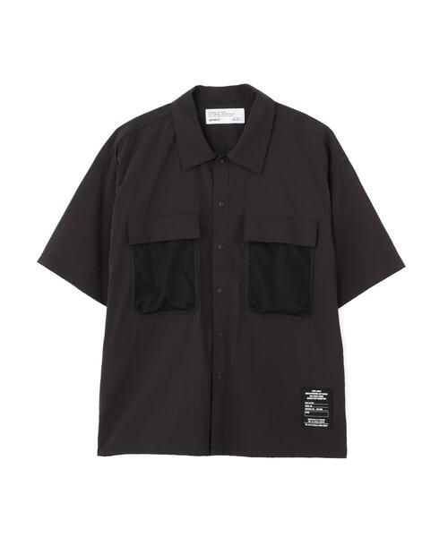 AVIREX(アヴィレックス)の「《URBAN GEAR》HEAT SHIELD MESH POCKET NYLON SHIRT / アーバンギア ヒートシールド メッシュポケット ナイロンシャツ / AVIREX / アヴィレックス(シャツ/ブラウス・メンズ・グレー/ブラック・LARGE/MEDIUM/XX-LARGE)」の6枚目の写真