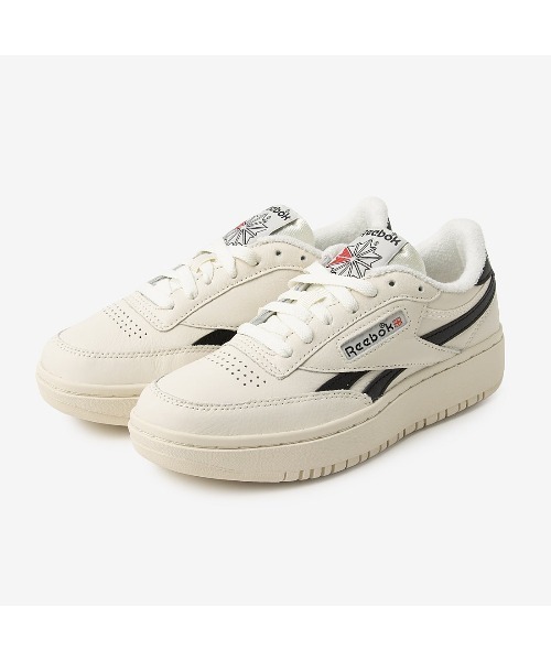 Reebok(リーボック)の「クラブシー ダブル リベンジ / CLUB C DOUBLE REVENGE(スニーカー・レディース・ブラック/アイボリー・23.0cm/24.5cm/22.0cm/22.5cm/23.5cm/24.0cm/25.0cm/25.5cm/26.0cm)」の10枚目の写真