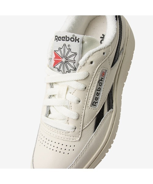 Reebok(リーボック)の「クラブシー ダブル リベンジ / CLUB C DOUBLE REVENGE(スニーカー・レディース・ブラック/アイボリー・23.0cm/24.5cm/22.0cm/22.5cm/23.5cm/24.0cm/25.0cm/25.5cm/26.0cm)」の14枚目の写真