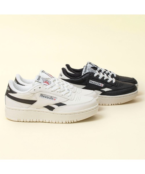 Reebok(リーボック)の「クラブシー ダブル リベンジ / CLUB C DOUBLE REVENGE(スニーカー・レディース・ブラック/アイボリー・23.0cm/24.5cm/22.0cm/22.5cm/23.5cm/24.0cm/25.0cm/25.5cm/26.0cm)」の18枚目の写真